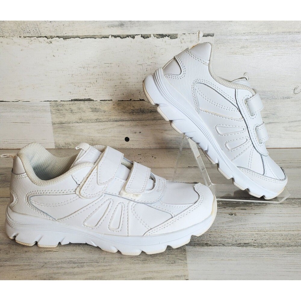 Stride Rite Cooper 2.0 H&L Casual Comfort White Shoes Toddler Boys Size 12M - Picture 3 of 11